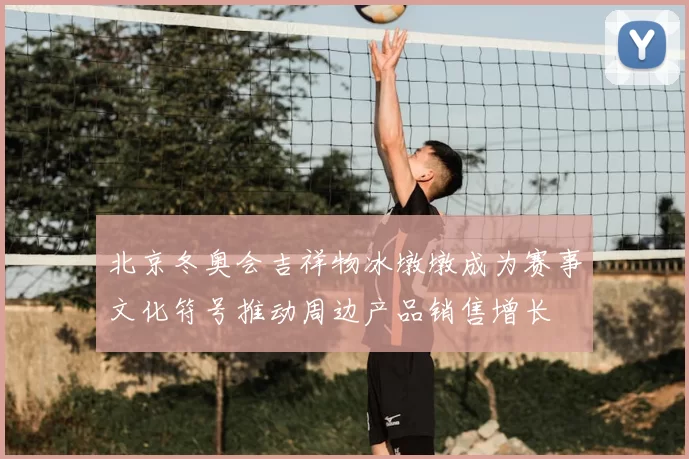 北京冬奥会吉祥物冰墩墩成为赛事文化符号推动周边产品销售增长